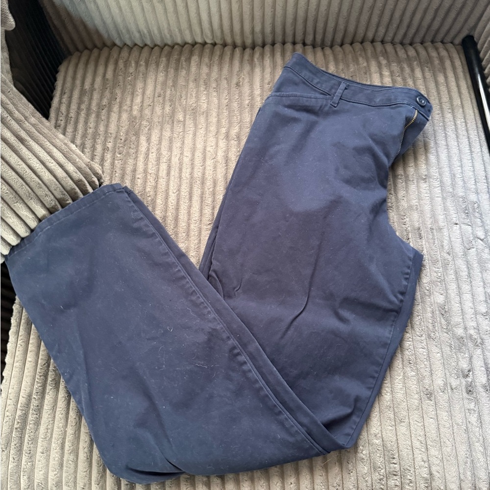 Lee Men's Dark Blue Chinos